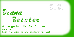 diana weixler business card